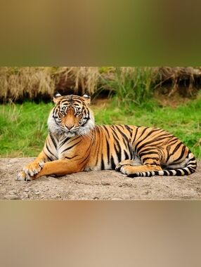 Custom Fridge Magnet Tiger